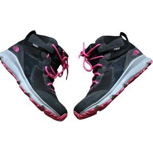 The North Face Black & Hot Pink Hiking Boots